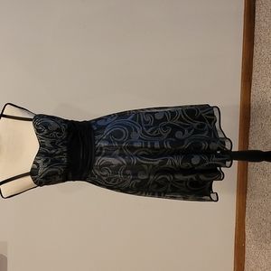 Black and Silver dress